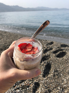 A picture of Overnight oats.