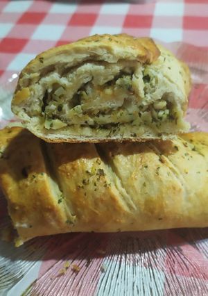 Una foto de Pan de ajo