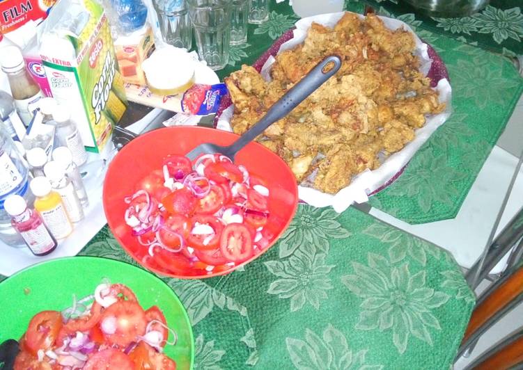 Recipe of Speedy &#39;Kfc&#39; homemade chicken