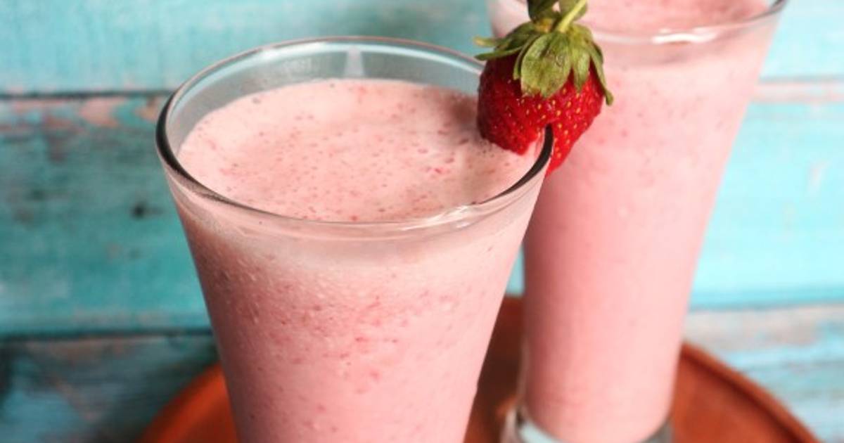 Resep Milky Shake Strawberry oleh Lidha.