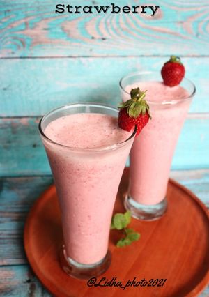 Foto resep Milky Shake Strawberry