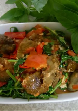 Foto resep Sambal kemangi ampela, Hati ayam