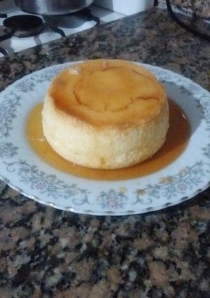 Una foto de 🍮Flan casero con 3 ingredientes🍮