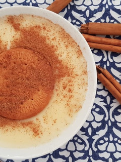 Una foto de Natillas en Thermomix ¡facilísimas y como las de mi madre! 11 cumplemés de Mateo 👶🏼🍮🎂