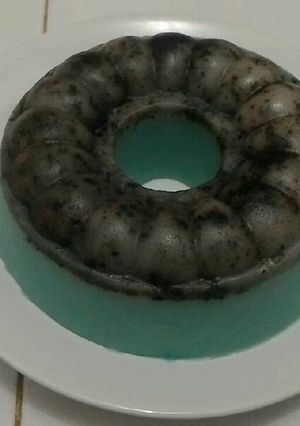 Foto resep Kue Talam Kekinian,Permen Karet Oreo