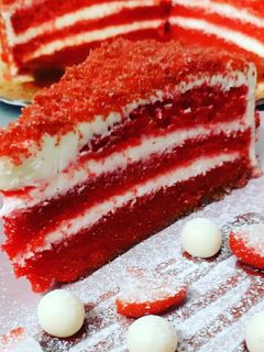 Una foto de Nuestra receta red velvet