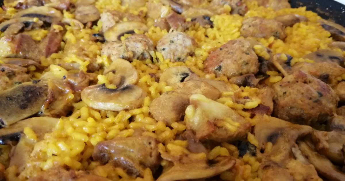 No hay nada mejor que un buen arroz con setas en otoño