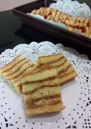 Foto resep Lapis nanas kue warisan bunda