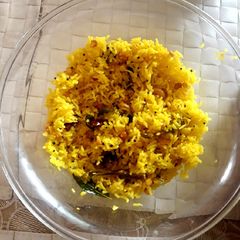 A picture of Lemon Rice.