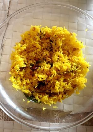 A picture of Lemon Rice.