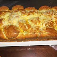 Una foto de Pan de queso dorado (Golden cheese bread) con thermomix
