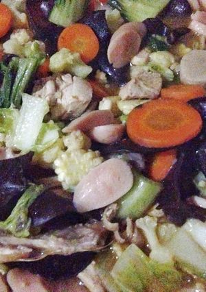 Foto resep Cap Cai Komplit Kuah