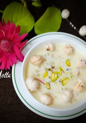 A picture of Sabudana-Makhana Kheer.