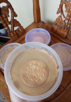 Foto resep Dalgona marie dessert