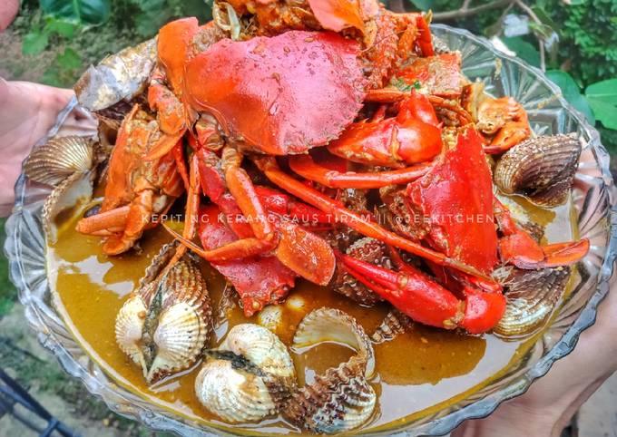 Recipe: Yummy Kepiting Kerang Saus Tiram ala teteh