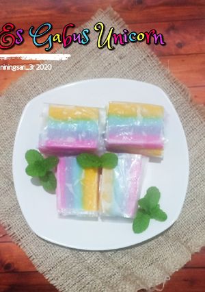 Foto resep Es Gabus Unicorn 🦄
