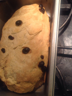 A picture of Raisin bread.