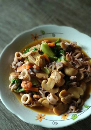Foto resep Oseng seafood