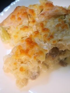 Una foto de Coliflor gratinada