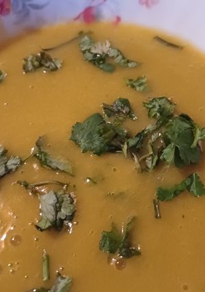 Una foto de Crema de verduras