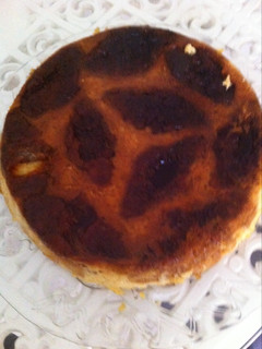 Una foto de Flan con bollería para Navidad