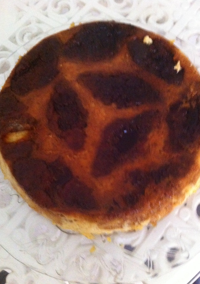 Una foto de Flan con bollería para Navidad