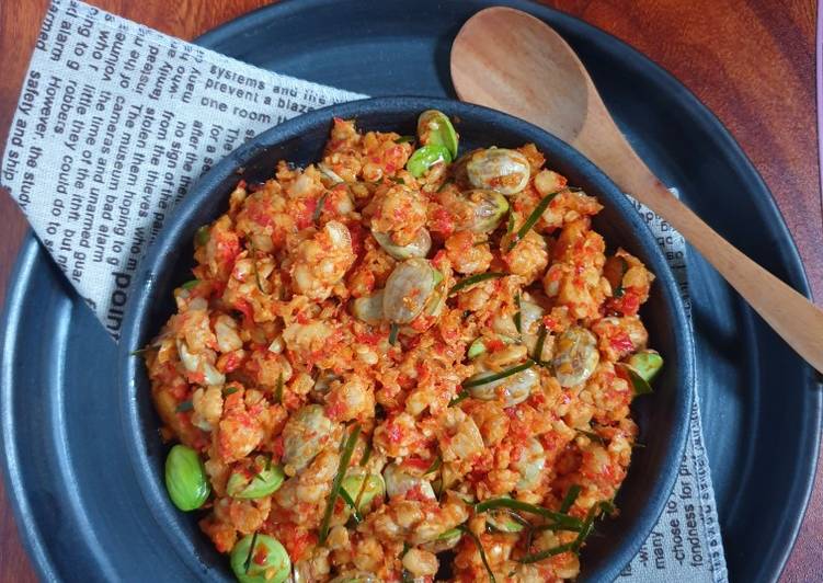 Sambel Tempe Tumbuk Pete