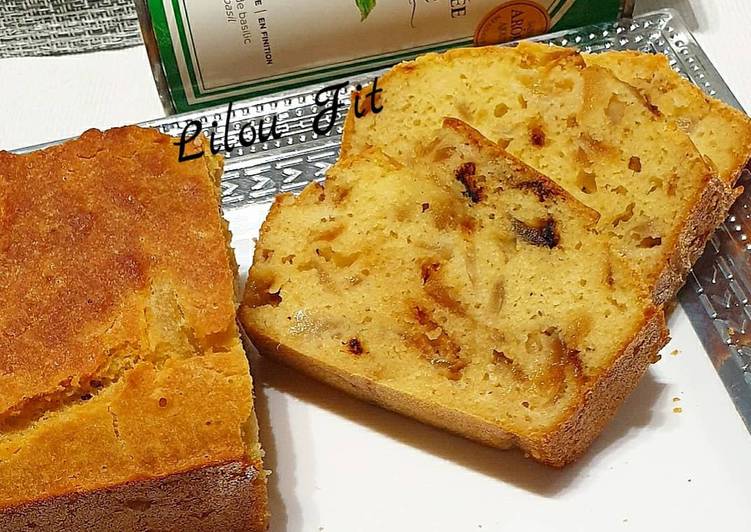 Comment faire Préparer Délicieux Cake ss gluten à l'oignon/ parmesan