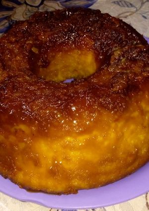 Una foto de Budín de pan