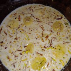 Laziza Ras Malai A picture of Laziza Ras Malai.