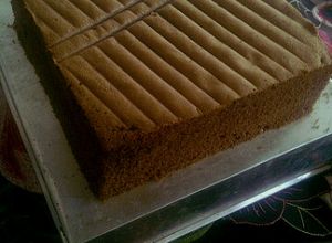 Foto resep Sponge Cake Coklat Lembut Irit