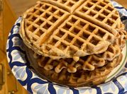 A picture of waffle mix