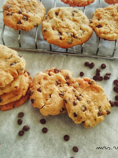 Foto resep Peanut Butter Chuncky Chocochips Cookies