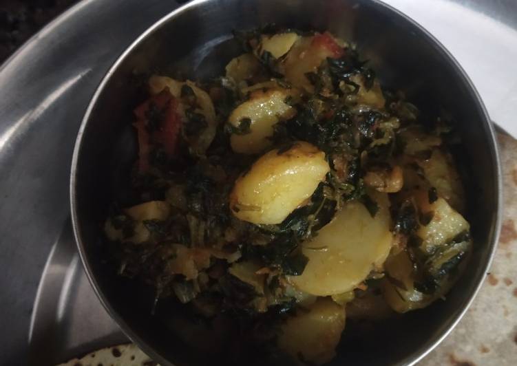 How to Prepare Perfect Aloo methi