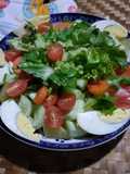 Salad Sayur & Minyak Zaitun