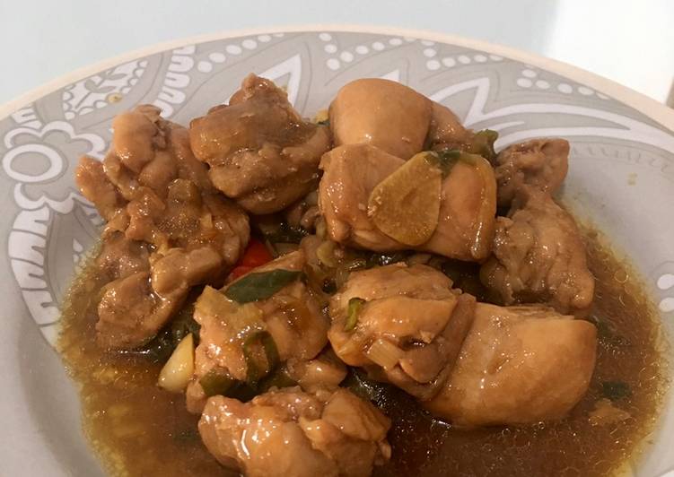 Recipe: Appetizing Ayam goreng saus tiram