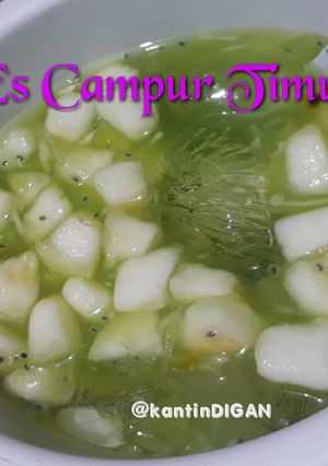 Foto resep 🍸Es Campur Timun🍸