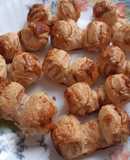 Moñitos de hojaldre lights
