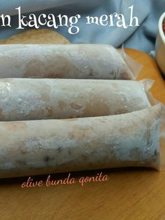 Foto resep Es lilin kacang merah