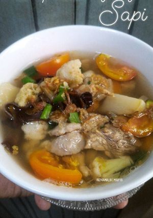 Foto resep Sup Daging Sapi