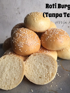 Foto resep Roti Burger (tanpa telur)