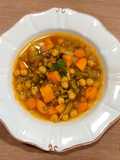 Chickpea & Lentil Soup ala Timur Tengah (Harira Soup)