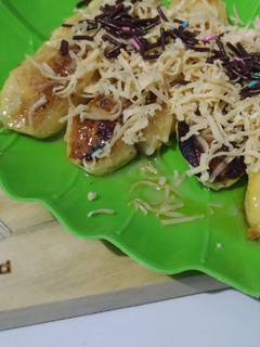 Foto resep Pisang penyet keju manis😍😍