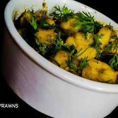 A picture of Butter Garlic Prawns.