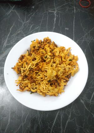 Foto resep Mie Kering Balado Daun Jeruk