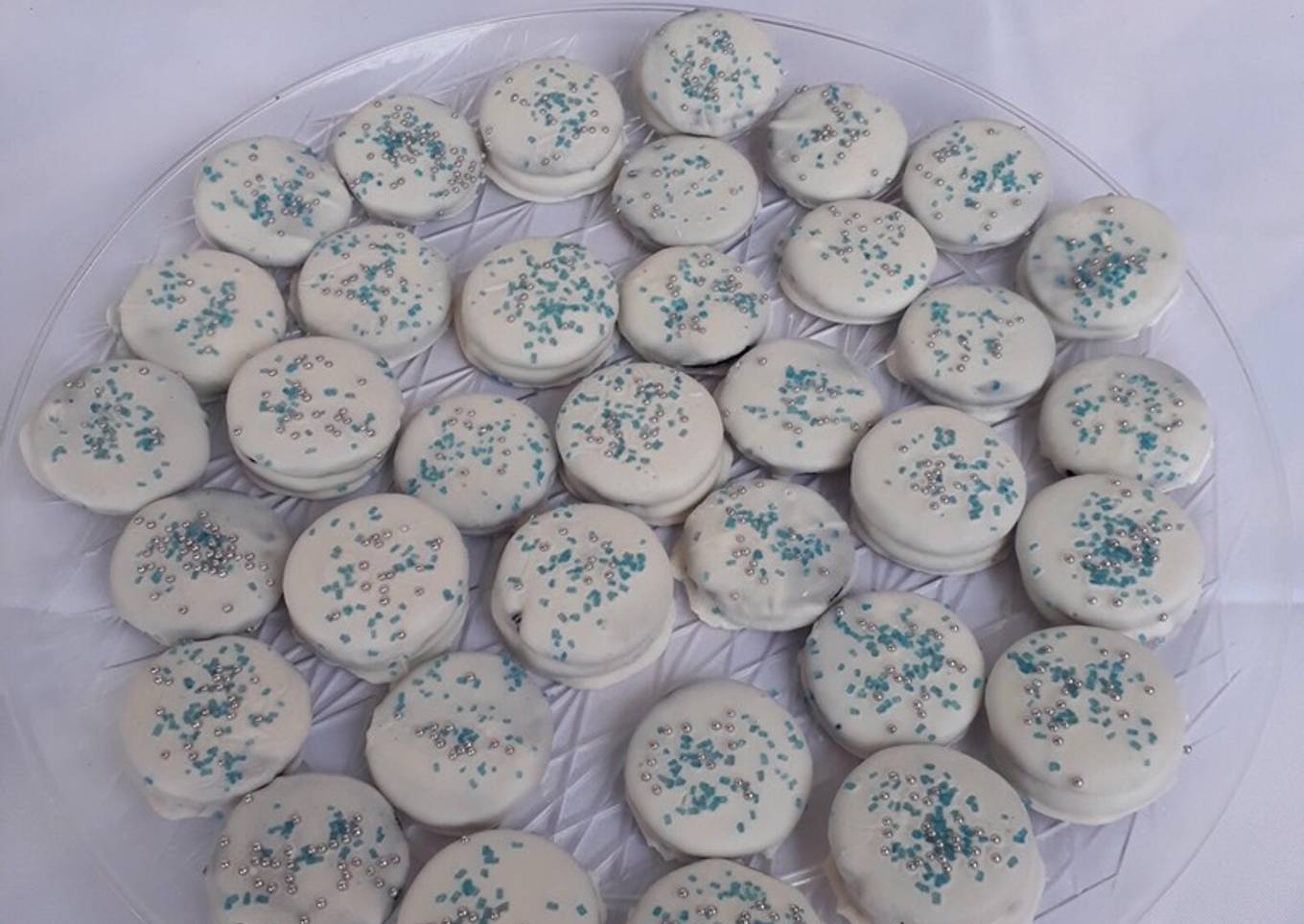 Oreos bañados de chocolate