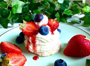 Una foto de Mini Pavlovas 🍓!!