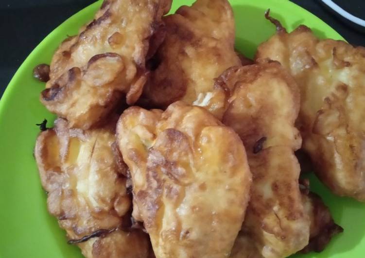 Pisang goreng crispy