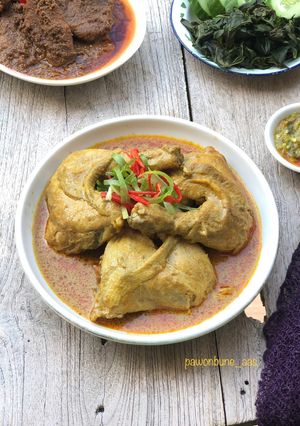 Foto resep Gulai Ayam (Bumbu Instan)