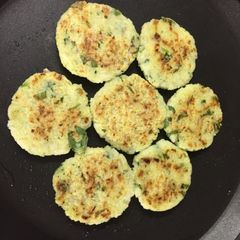 A picture of Leftover Rice Cutlets.